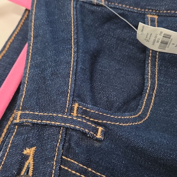 Old Navy High Rise Wow Wide Leg Dark Wash Jeans - Picture 3 of 5